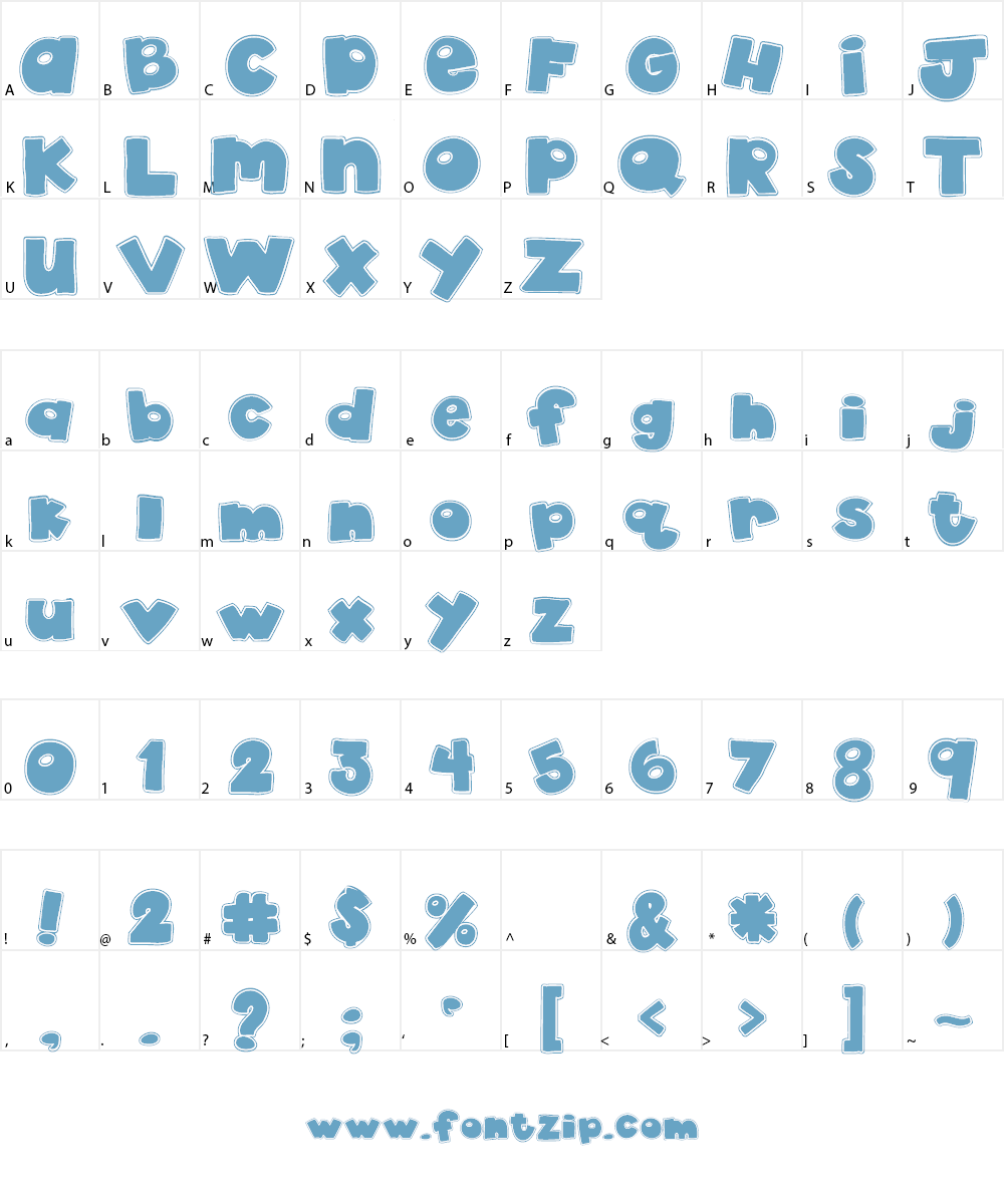 akaDylan Font Character